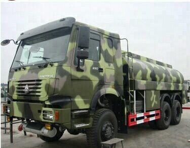 Buy cheap 6x6 All Wheel Drive Fuel Oil Delivery Truck , Propane Tank Truck 20cbm Capacity from wholesalers