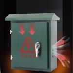 Stainless Steel Electrical Enclosure Cctv Power Supply Distribution Box Green
