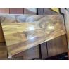 Buy cheap natural prefinished walnut solid wood stair tread from wholesalers