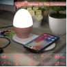 Buy cheap 3 In 1 1200mAh 5W Wireless Charger Night Light 2700K With Speaker Touch from wholesalers