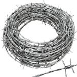 Anti Alkali Military Security hot dipped galvanized Barbed Wire Fencing