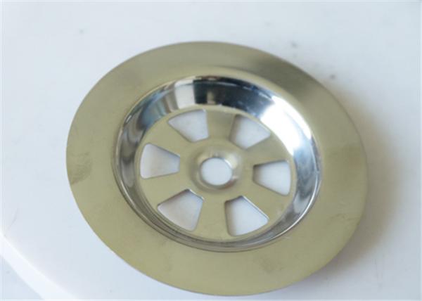 Buy cheap Round 62 Mm Kitchen Sink Drain Plug , Metal Decorative Sink Drain Stopper from wholesalers