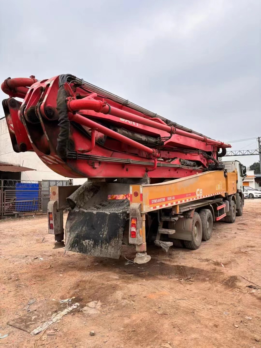 2019 Used 38M 56M 49M 60M 62M Concrete Pump Truck for Sany Heavy Industry