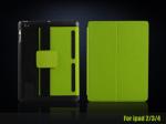 Ipad2/3/4 popular design PU leather case