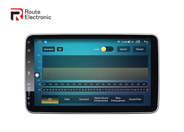 Buy cheap 8 Core 2 Din Car Stereo , 10.1" DSP Universal Car Radio Rotatable from wholesalers