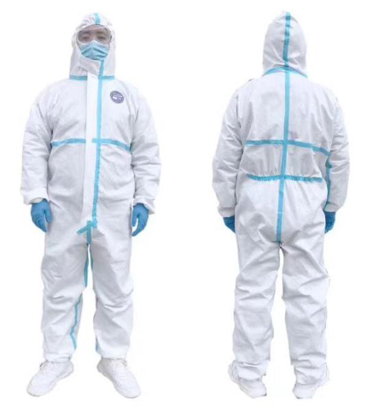 Buy cheap Latex Free Hospital Isolation Gowns , Disposable Ppe Gowns 120*140cm from wholesalers