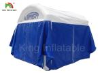 Airproof Blue Inflatable Little House Structure Air Tent For Different Events