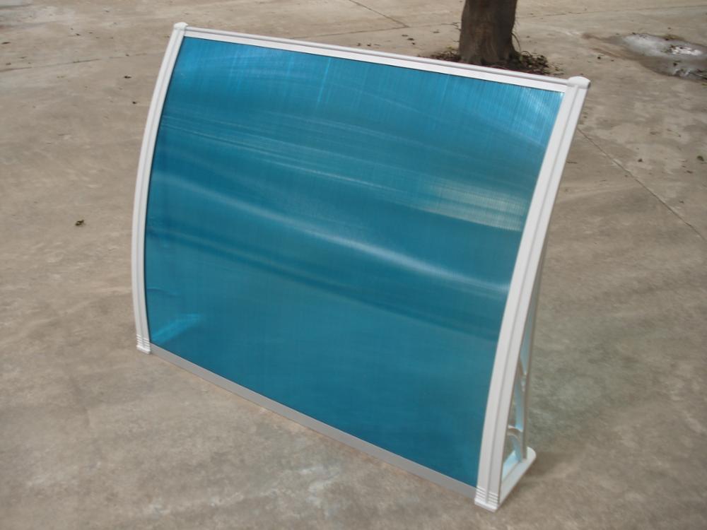 120cm *150cm Polycarbonate Hollow Sheet Canopy for Windows Weather Resistant Material