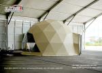 5m 6m 8m 10m Durable PVC Geodesic Dome Glamping Tents For Hotels