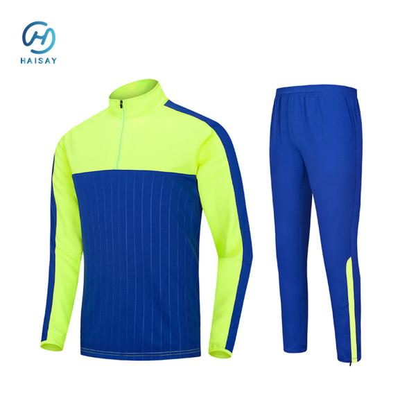 100% Polyester Fabric Custom Soccer Jersey Personalized Football Tracksuit with