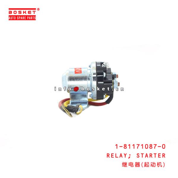 Buy cheap 1-81171087-0 Starter Solenoid Relay 1811710870 Suitable For ISUZU CXZ81 10PE1 from wholesalers
