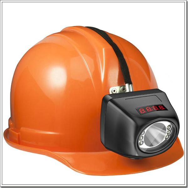 Quality The Competitive Price KL4.5LM Cordless Digital Display Mine Cap Lamps for sale