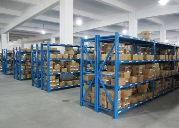 Buy cheap Per Tier 300 Kg Heavy Duty Storage Shelves / Warehouse Steel Assembly Storage Rack from wholesalers