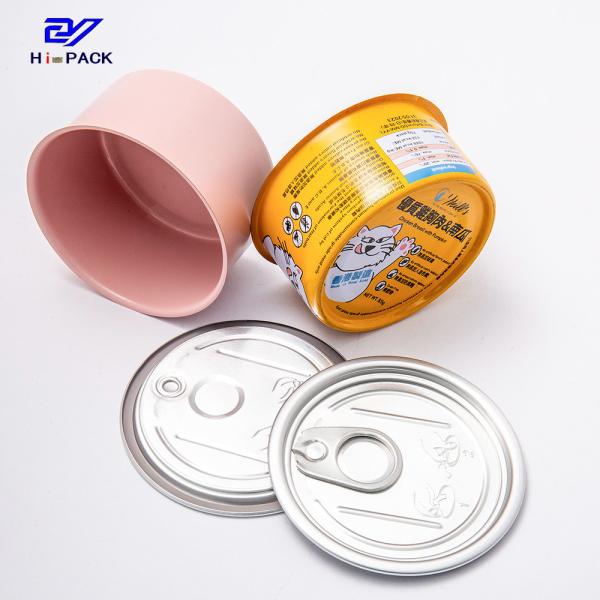 Buy cheap 80g Food Grade Beef Can Tuna Food Packaging Tin Cans Blue Pink from wholesalers