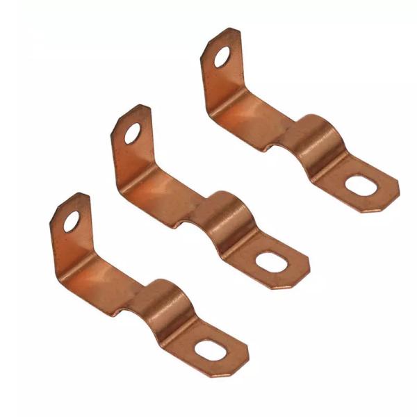 Buy cheap Flexible Nickel Plated Flat Copper Busbar Jumper Powder Coated from wholesalers