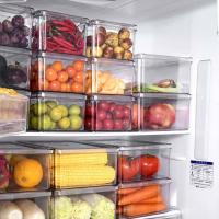 Buy cheap Kitchen Refrigerator Organizer Bins BPA Free Save Space Plastic product