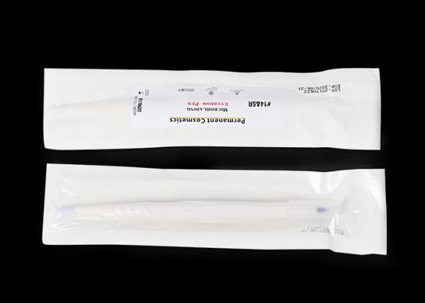 Buy cheap Lushcolor Eyebrow Tattoo Permanent Makeup Double Head Disposable Microblading Tattoo Pen from wholesalers