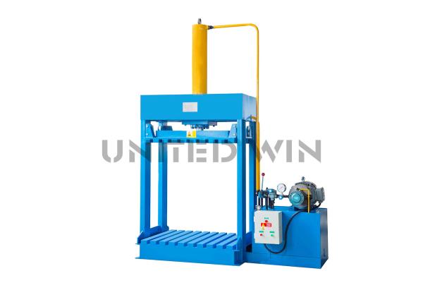 Buy cheap 80 Ton Hydraulic Baling Press Machine For Cotton Cloth Container Bag Sack Cylindrical from wholesalers