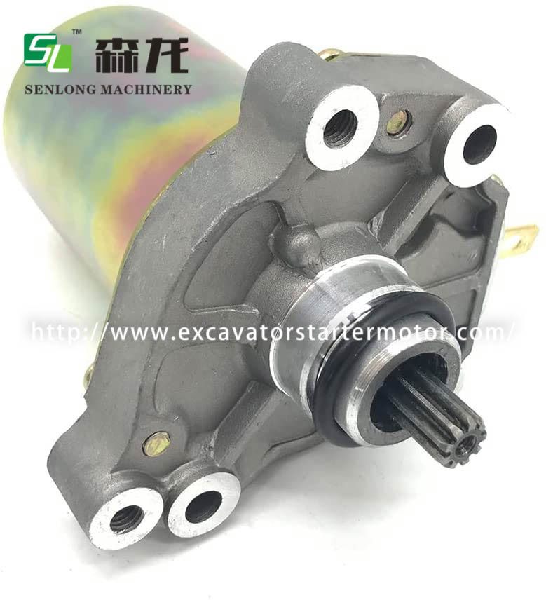 Starter Polaris TYPHOON125/RS125 Motorcycle 12V 9T CW Aprilia 0294800 Mitsuba SM5289 SCH0040 410-58077 19628 AP0294802