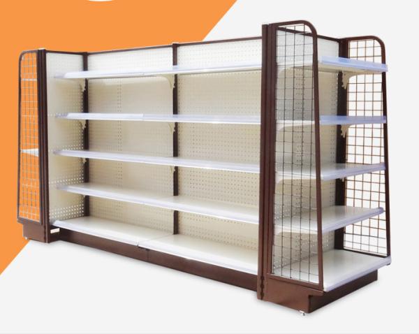 Buy cheap Anti Rust Convenience Store Shelving Units / Supermarket Display Racks from wholesalers