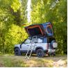 Buy cheap 210*120cm Roof Top Two Bedrooms Aluminium Hard Shell Car Awning Tent from wholesalers