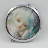 Buy cheap Shinny Gifts Cheap Wedding Gift Favor Cosmetic Mirror Metal Portable Mirror from wholesalers