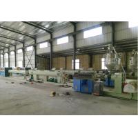 Buy cheap PE Water / Gas Pipe Production Line Single Screw Extruder , high Performance PE product