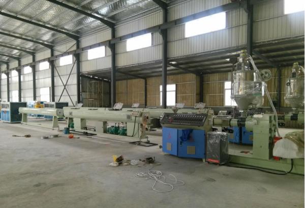 Buy cheap China Sale PE Plastic Pipe Production Line Single Screw Extruder PVC / PP / PE Pipe Extrusion Machine from wholesalers