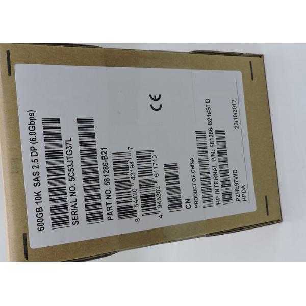 581286-B21 HP Hard Disk 581311-001 600G 10K SAS 2.5 G7 1 Year Warranty