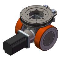 Buy cheap 3KW Robot AGV Steering Wheel Large Heavy Duty Forklift Drive Wheel product