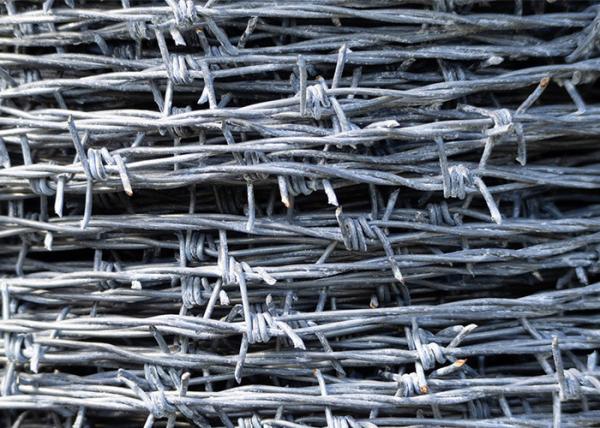 Buy cheap Construction Protection 3or 4inch Barb Distance Galvanized Barbed Wire from wholesalers