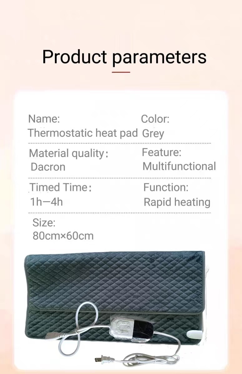 Targeted Relief for Sore Muscles and Tense Areas with foldable Electric Heated Blanket