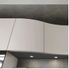 Buy cheap Promotion Luxury U Shape Handleless Kitchen Cabinet Set Modern Kitchen Cabinet Villa Melamine Kitchen Cabinet from wholesalers