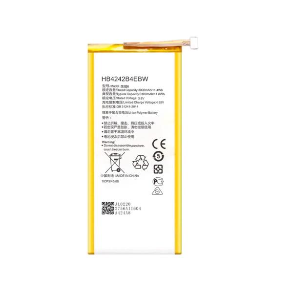 Buy cheap Original Huawei Honor 6 Battery Replacement 3000mah HB4242B4EBW from wholesalers