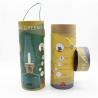 Buy cheap CMYK Color Cylinder Cardboard Tube Gift Box Biodegradable Paper Box with Handle from wholesalers