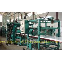 Buy cheap Metal Steel Roof Panel 30mm - 200mm Sandwich Panel Roll Forming Machine For product