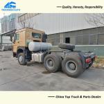 50 Tons SINOTRUK HOWO 420HP Prime Mover Truck With Tubeless Tire