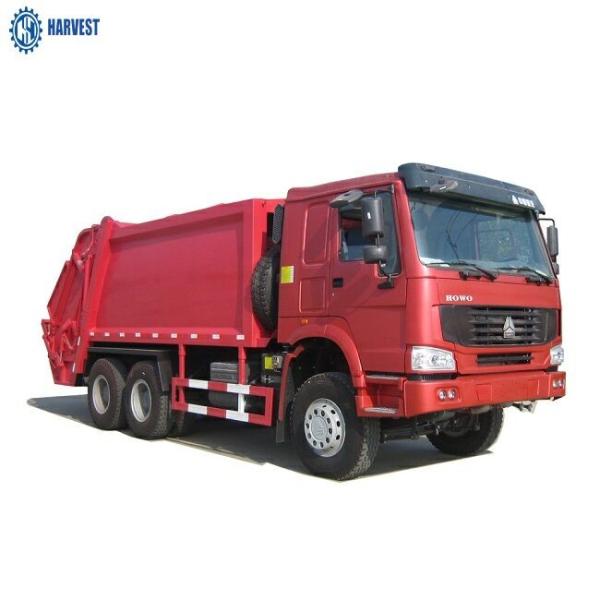 Buy cheap 12R22.5 Tyres 336hp Sinotruk 6x4 18m3 Diesel Refuse Compactor Truck from wholesalers