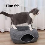 Felt Cat Nest Square Tunnel Cat Nest Cat Pet Toy Furniture Cat Bed Warmers