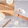 Buy cheap 8 Pieces 1mm to 2.75mm Wooden Bamboo Crochet Hooks Set Handcrafted Knitting Needles from wholesalers