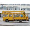 Buy cheap Professional DFAC 18m High Operation Boom Truck Rentals Yellow And White from wholesalers
