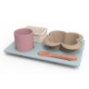 Buy cheap Flower Shape Silicone Bowl Set Unbreakable For Baby Child Feeding from wholesalers
