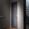 Buy cheap Windproof Aluminium Casement Door Two Track Steel Matt Black from wholesalers