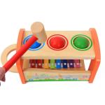 Buy cheap Wooden Cartoon Rainbow Percussion Table For Children Early Education from wholesalers