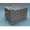 Buy cheap 15m3 Horizontal Stainless Steel Water Storage Tanks 2.4m Diameter from wholesalers