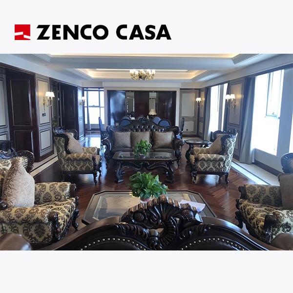 Buy cheap Hotel Suite Furniture Set European Retro Style Sofa And Coffee Table Set from wholesalers