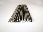 Anodized Nickel Aluminum L Trim 25mm Tile Trim For Hotel