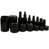 Buy cheap Leakproof Glass Black Cosmetic Jars 8.8oz 35oz from wholesalers