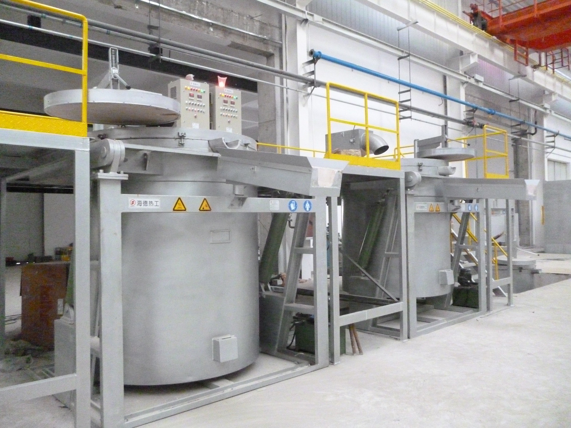 Regenerative Gas Burner Used in YGL-1000Q Aluminum Melting Furnace