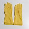 Buy cheap Chemicals Resistance Heavy Duty Long Sleeve Industrial Rubber Gloves Unlined from wholesalers
